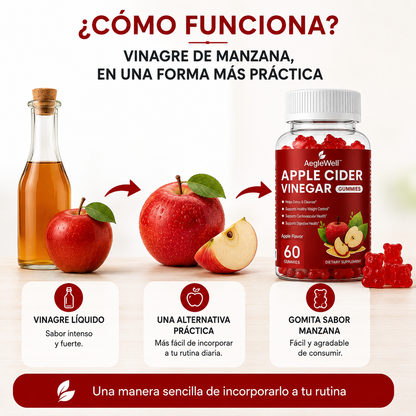 Disfruta el vinagre de manzana sin su fuerte sabor